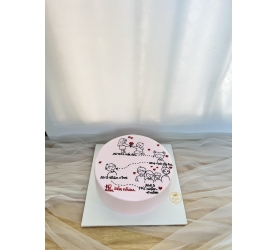 Bánh Kem Vẽ Topping 1